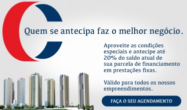 Adiante até 20% do saldo de seu financiamento