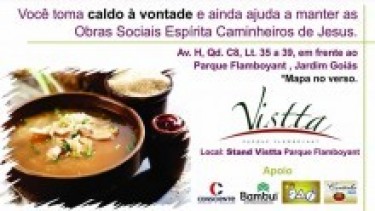 Caldo beneficente no Vistta Parque Flamboyant