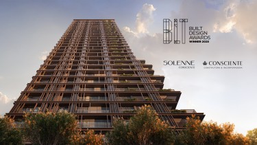 Consciente Construtora tem projeto premiado em concurso internacional de design